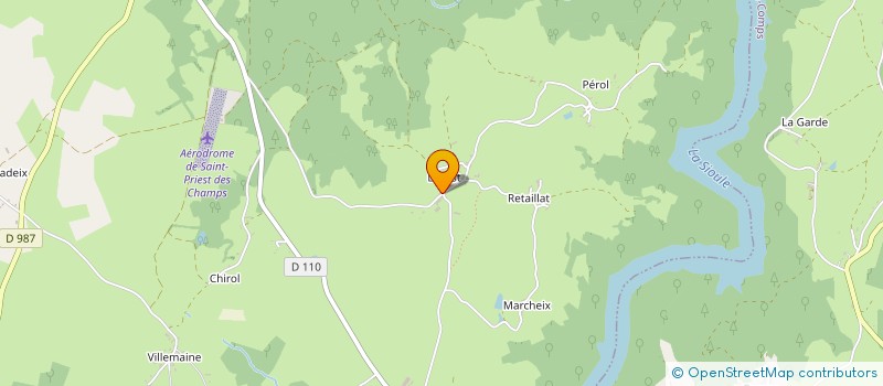 localisation de l'entreprise MADAME SABRINA THERY  SAINT-PRIEST-DES-CHAMPS