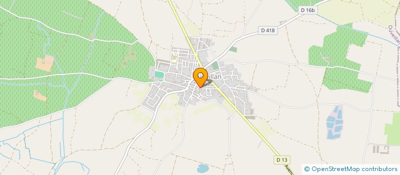 localisation de l'entreprise MADAME SABRINA THIEBAUT à OUVEILLAN