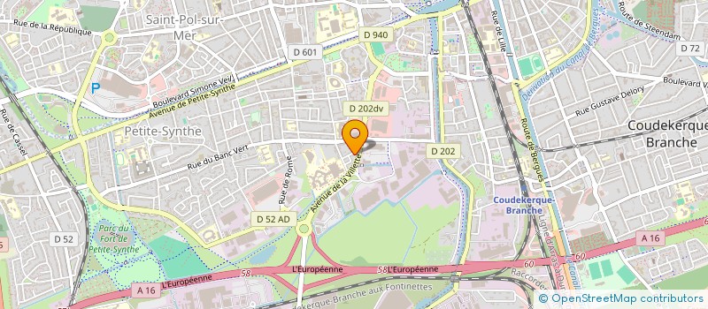 localisation de l'entreprise MADAME SABRINA TILMANT à DUNKERQUE