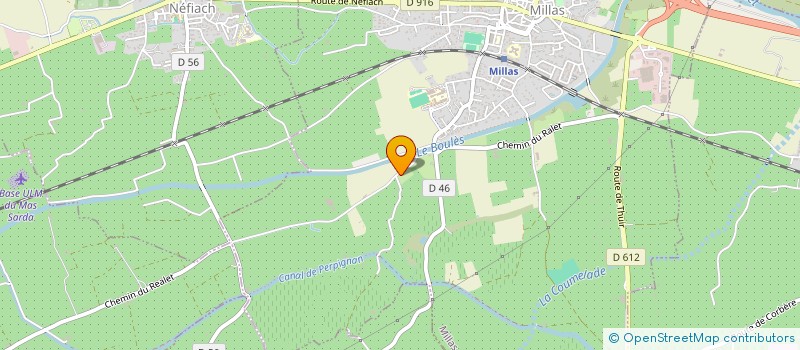 localisation de l'entreprise MADAME SABRINA TIREZGUI  NEFIACH