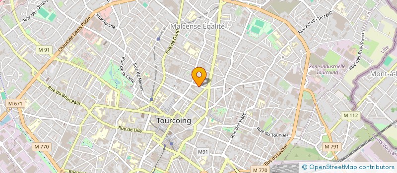 localisation de l'entreprise MADAME SABRINA TITI  TOURCOING