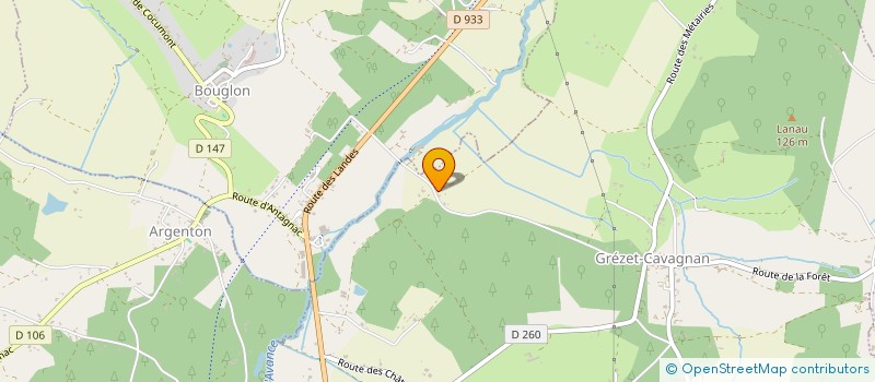 localisation de l'entreprise MADAME SABRINA TONUSSI  GREZET-CAVAGNAN