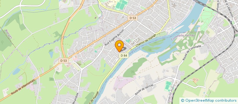 localisation de l'entreprise MADAME SABRINA TOUZET  VILLEREST