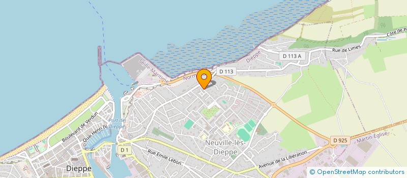 localisation de l'entreprise MADAME SABRINA TREBOUTTE à DIEPPE