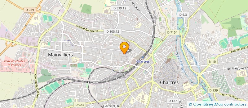 localisation de l'entreprise MADAME SABRINA TREFLE à MAINVILLIERS
