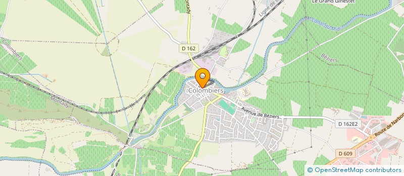 localisation de l'entreprise MADAME SABRINA TRIFFAUT à COLOMBIERS