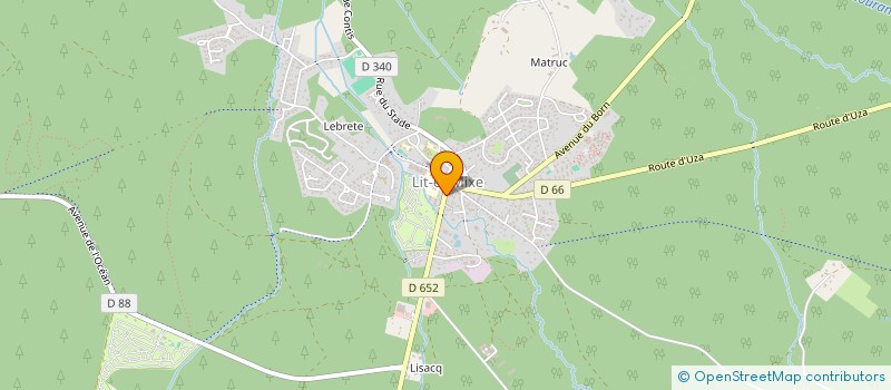 localisation de l'entreprise MADAME SABRINA TULON à LIT-ET-MIXE