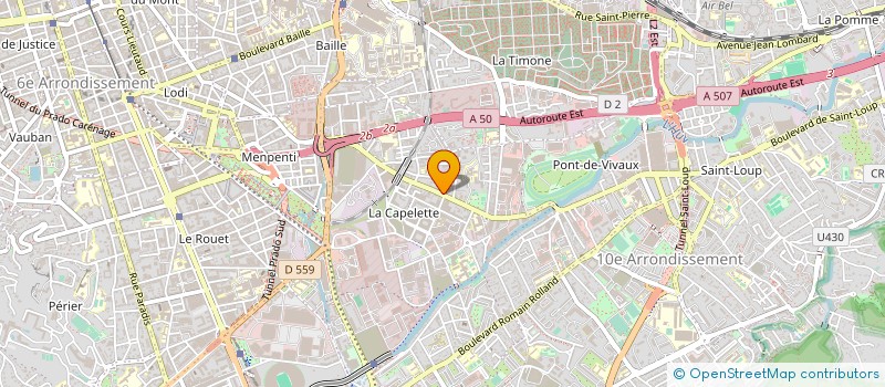 localisation de l'entreprise MADAME SABRINA TURMEL à MARSEILLE