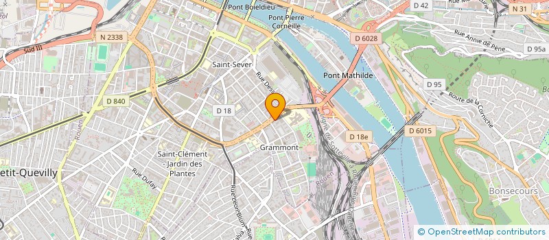 localisation de l'entreprise MADAME SABRINA UBASUMBA à ROUEN