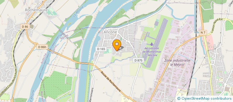 localisation de l'entreprise MADAME SABRINA UHRHAN  ANCONE