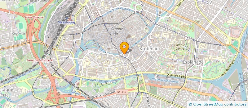 localisation de l'entreprise MADAME SABRINA UZQUIANO à STRASBOURG