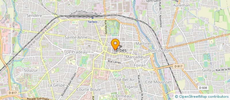 localisation de l'entreprise MADAME SABRINA VERDIER à TARBES