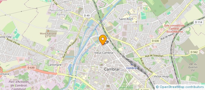 localisation de l'entreprise MADAME SABRINA VERGE  WAMBAIX