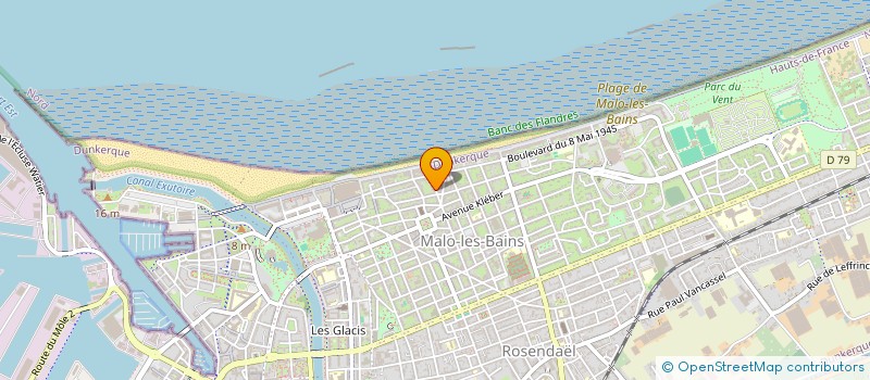 localisation de l'entreprise MADAME SABRINA VERGRIETE à DUNKERQUE