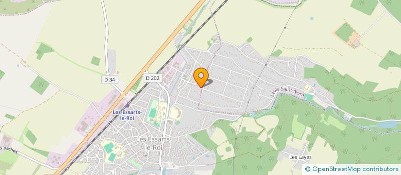 localisation de l'entreprise MADAME SABRINA VIARD  LES ESSARTS-LE-ROI