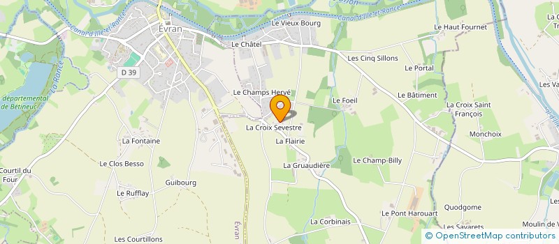 localisation de l'entreprise MADAME SABRINA VICTORIN  SAINT-JUDOCE