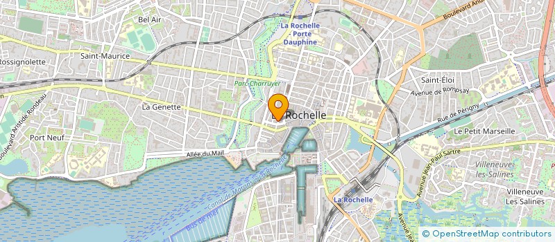 localisation de l'entreprise MADAME SABRINA VINCENT à LA ROCHELLE