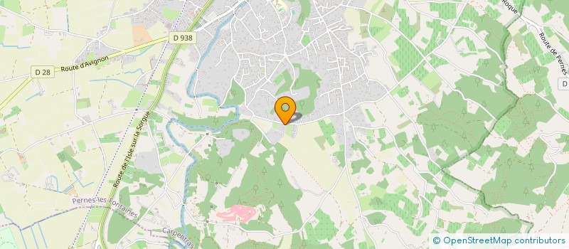 localisation de l'entreprise MADAME SABRINA VINCENT  PERNES-LES-FONTAINES