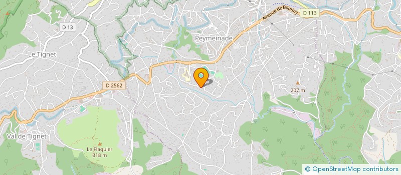 localisation de l'entreprise MADAME SABRINA VINERBI  PEYMEINADE