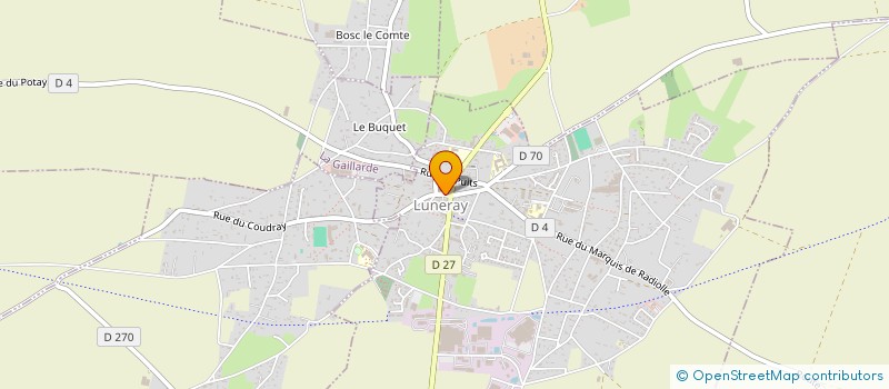 localisation de l'entreprise MADAME SABRINA VIOLETTE à LUNERAY
