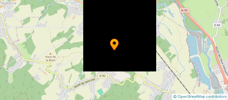 localisation de l'entreprise MADAME SABRINA VONESCH à SAINT-MICHEL-SUR-MEURTHE