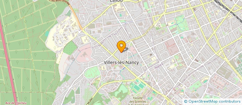 localisation de l'entreprise MADAME SABRINA WARNET  VILLERS-LES-NANCY