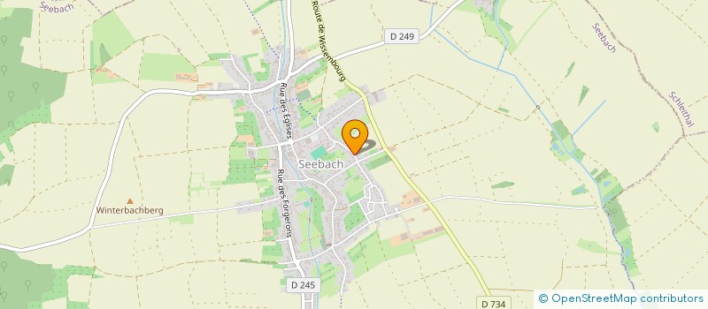 localisation de l'entreprise MADAME SABRINA WETZEL  SEEBACH