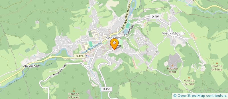 localisation de l'entreprise MADAME SABRINA WOO  SENONES