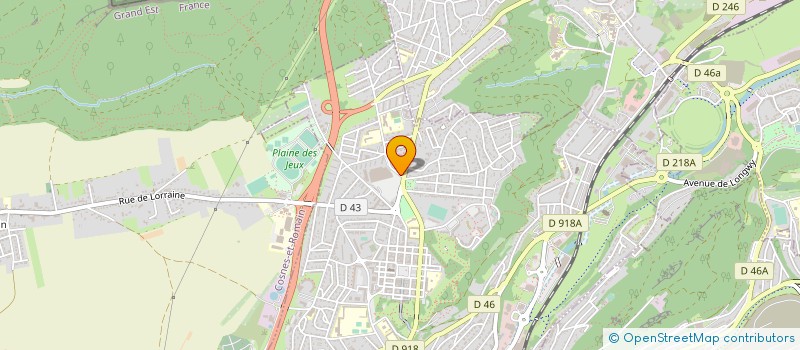 localisation de l'entreprise MADAME SABRINA YACEF à LONGWY