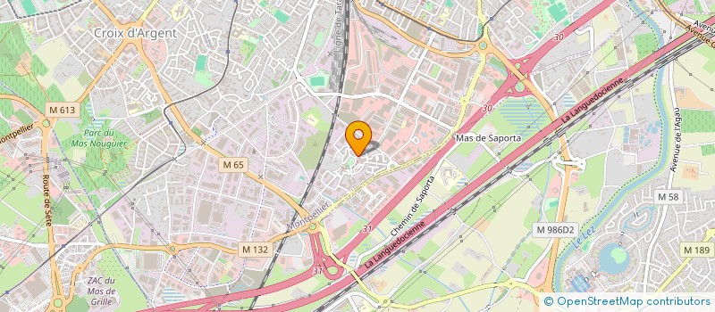 localisation de l'entreprise MADAME SABRINA YAKER à MONTPELLIER