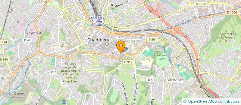localisation de l'entreprise MADAME SABRINA YAZZAG à CHAMBERY