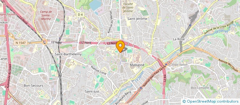 localisation de l'entreprise MADAME SABRINA YOUSFI à MARSEILLE 13EME