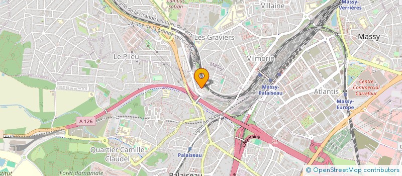 localisation de l'entreprise MADAME SABRINA YOUSFI à PALAISEAU