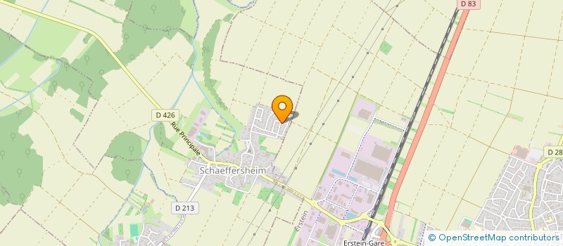 localisation de l'entreprise MADAME SABRINA ZAGHBANI  SCHAEFFERSHEIM