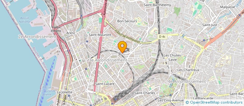 localisation de l'entreprise MADAME SABRINA ZEMOULI  MARSEILLE