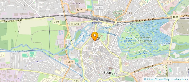 localisation de l'entreprise MADAME SABRINA ZIADI  BOURGES