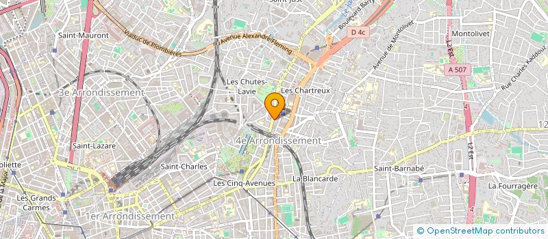 localisation de l'entreprise MADAME SABRINA ZIGLIARA à MARSEILLE