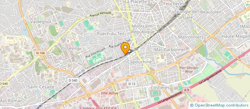 localisation de l'entreprise MADAME SABRINA ZOUNTAR  NIMES