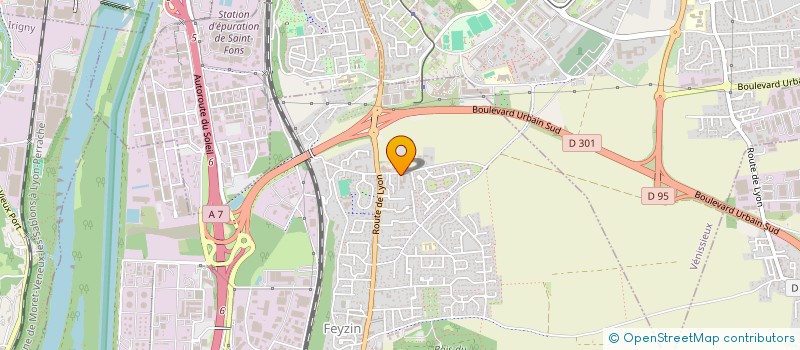 localisation de l'entreprise MADAME SABRINA ZOUREZ  FEYZIN