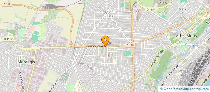 localisation de l'entreprise MADAME SABRINE AYARI à PARAY-VIEILLE-POSTE
