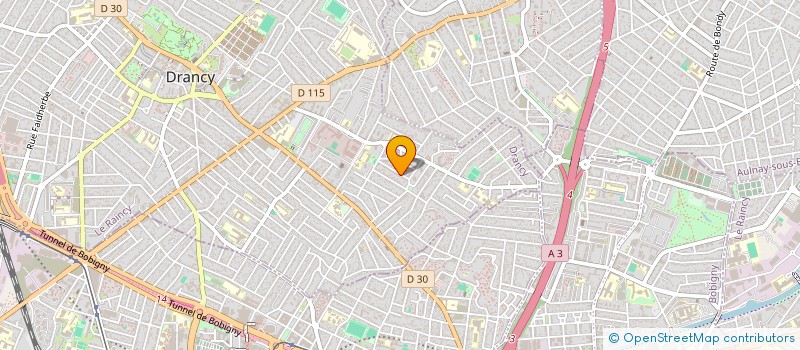 localisation de l'entreprise MADAME SABRINE BELHADJ  DRANCY