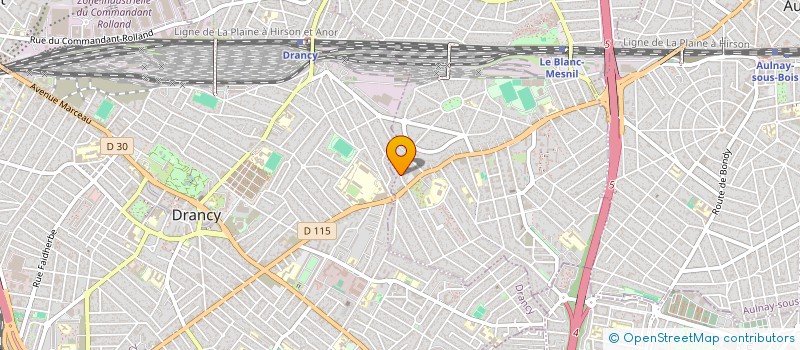 localisation de l'entreprise MADAME SABRINE BEN ACHOUR KHEFIFI à LE BLANC-MESNIL