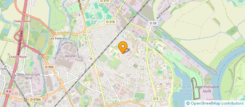 localisation de l'entreprise MADAME SABRINE BEN HAMED  CHALON-SUR-SAONE