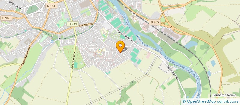 localisation de l'entreprise MADAME SABRINE BENAZZI à AUXERRE