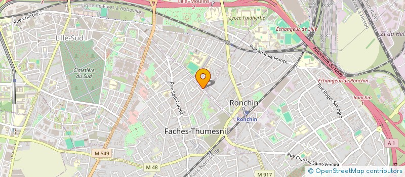 localisation de l'entreprise MADAME SABRINE BENSEDDIK à LILLE