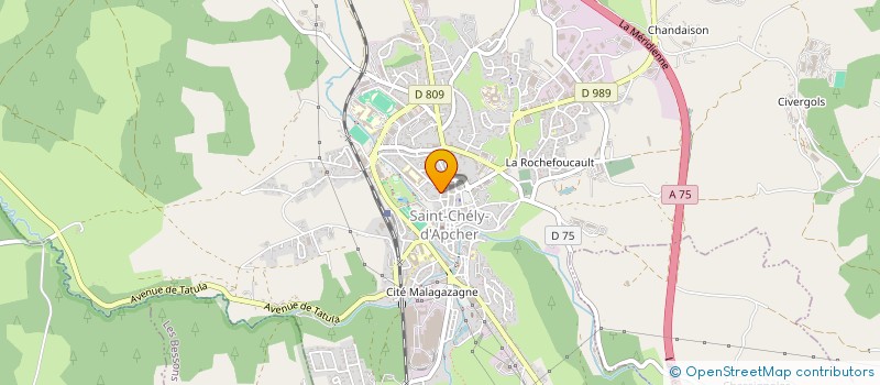 localisation de l'entreprise MADAME SABRINE BILLIET  PEYRE EN AUBRAC