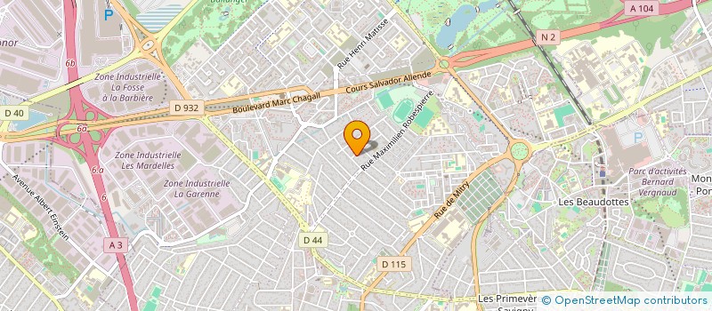 localisation de l'entreprise MADAME SABRINE BOUKHELOUA à AULNAY-SOUS-BOIS
