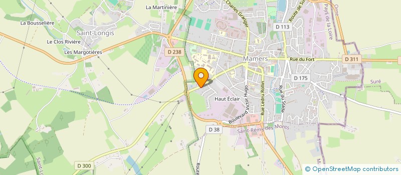 localisation de l'entreprise MADAME SABRINE EL KARAME  MAMERS