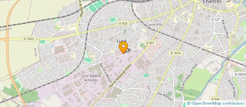 localisation de l'entreprise MADAME SABRINE EL OUERGHUI  LUCE