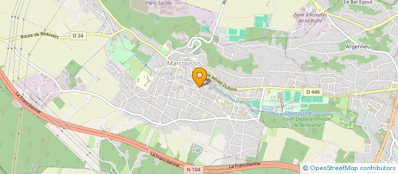 localisation de l'entreprise MADAME SABRINE FIORE à MARCOUSSIS
